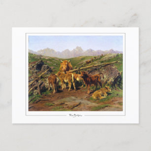 Rosa Bonheur #9 - Fine Art Postkarte