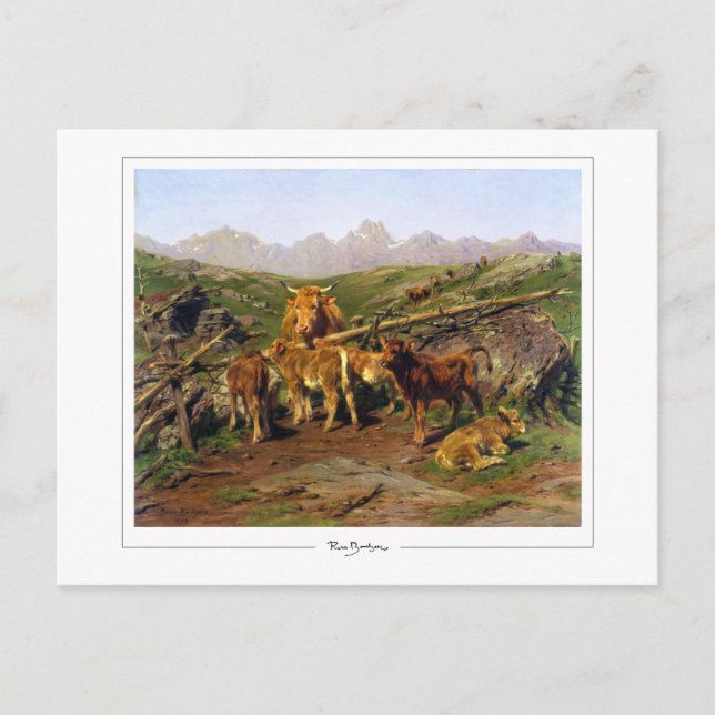 Rosa Bonheur #9 - Fine Art Postkarte (Vorderseite)