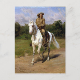 Rosa Bonheur Col. William F. Cody (Buffalo Bill) Postkarte