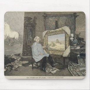 Rosa Bonheur in ihrem Studio Mousepad