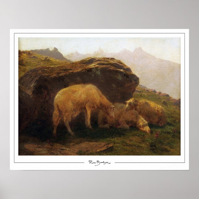 Rosa Bonheur Zedign Art Poster #67 (Vorne)