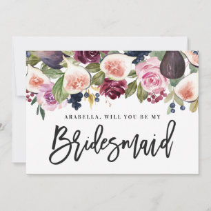 Rosa, Bordeaux und Feigenblütenmädchen