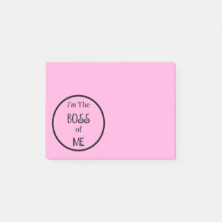 Rosa Boss von Me Notepad Post-it Klebezettel