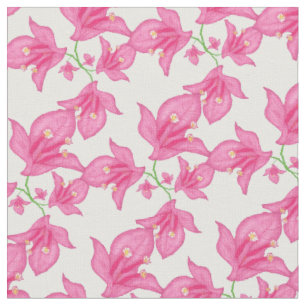 Rosa Bouganvilla Stoff