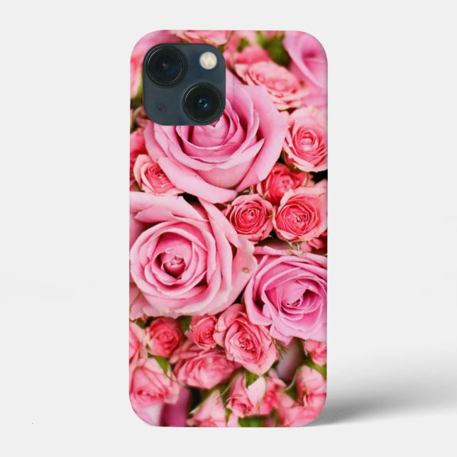 Rosa Bouquet Blume Case-Mate iPhone Hülle (Rückseite)
