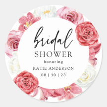 Rosa Brautparty der Blumenarbe