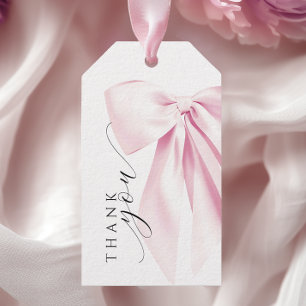 Rosa Brautparty Geschenkanhänger