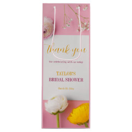Rosa Brautparty Geschenktüte Für Weinflaschen
