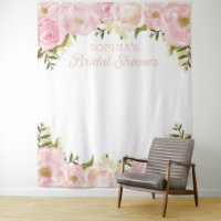 Rosa Brautparty Hintergrund Foto Prop