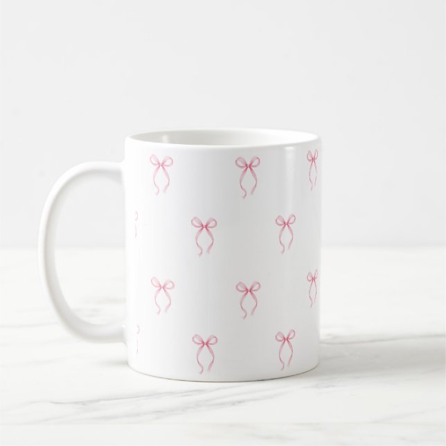 Rosa Brautparty Kaffeetasse (Links)