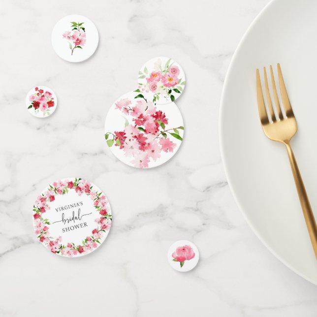 Rosa Brautparty Konfetti (Gruppe)