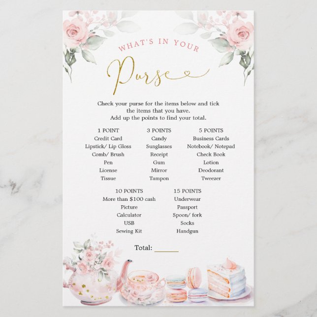 Rosa Brautparty Tee Party Pures Spiel (Vorderseite)