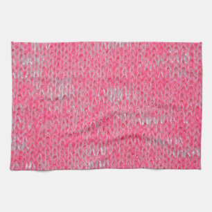 Rosa brennen Muster-FriedensLiebe-Schicksals-Kunst Handtuch