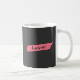 Rosa Brush Austenit Tasse