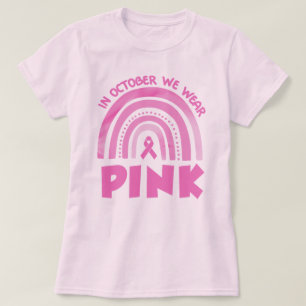 Rosa Brustkrebs Bewusstsein Frauen T - Shirt