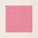 rosa Brustkrebs-Bewusstseinsbild Schal<br><div class="desc">Pink Breast Cancer Awareness Ribbon Muster Scarf</div>