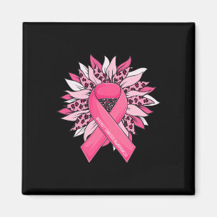 Rosa Brustkrebs Schleife Sonnenblumen Brustkrebs Magnet
