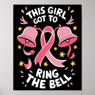 Rosa Brustkrebserkrankung Dieses Mädchen Got zu kl Poster