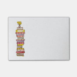 Rosa bucht klebrige Anmerkungen Post-it Klebezettel