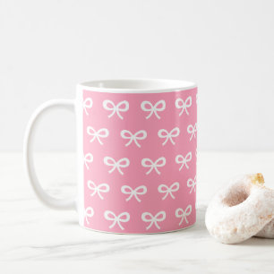 Rosa Bugmuster Kaffeetasse