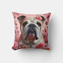 Rosa Bulldogge Kissen! Kissen