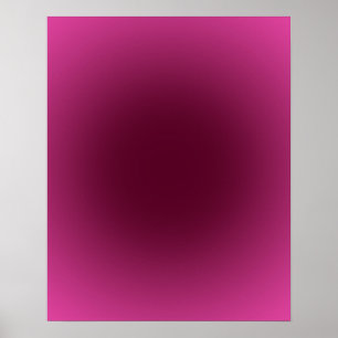 Rosa Burgunder Aura Farbverlauf 16x20 Poster