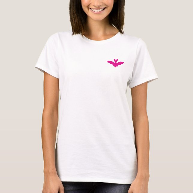 Rosa Butter T-Shirt (Vorderseite)