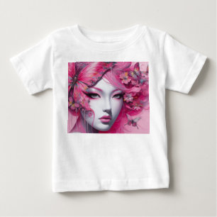 Rosa Butterfly Baby T-shirt