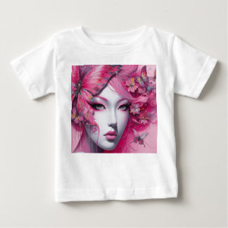 Rosa Butterfly Baby T-shirt