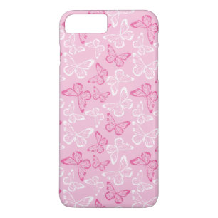 Rosa Butterfly Case-Mate iPhone Hülle