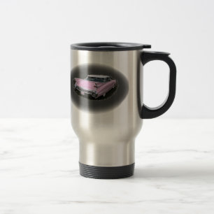 Rosa Cadillac Flash Reisebecher
