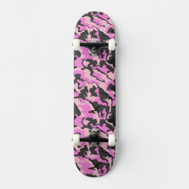 Rosa Camouflage, 7¾" Skateboard