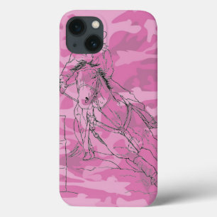 Rosa Camouflage Barrel Racer II Case-Mate iPhone Hülle
