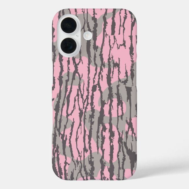 Rosa Camouflage Bottomland Girls Botlandschaft Cam Case-Mate iPhone Hülle (Rückseite)