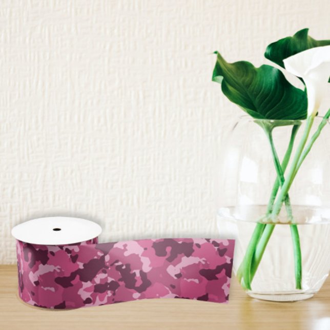 Rosa Camouflage Camouflage Militär Satinband (Von Creator hochgeladen)