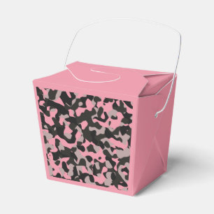 Rosa Camouflage Geschenkschachtel
