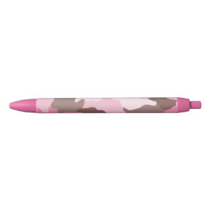 Rosa Camouflage Girly Camouflage Muster Kugelschreiber