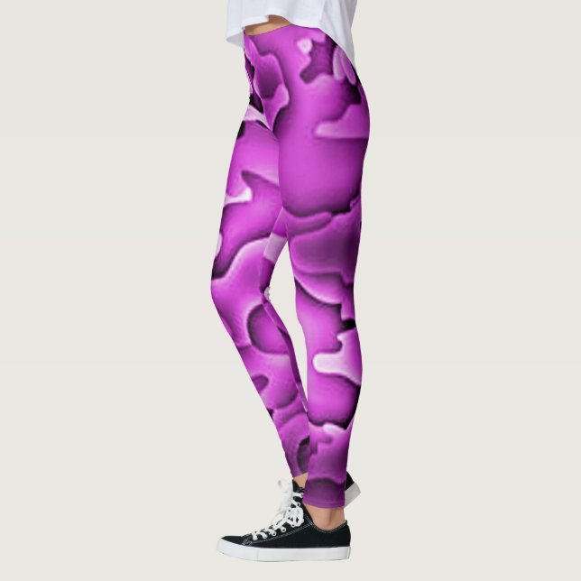 Rosa Camouflage Leggings (Links)