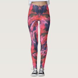 Rosa Camouflage Leggings