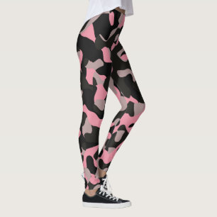 Rosa Camouflage Leggings