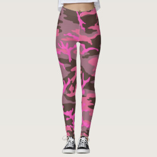 Rosa Camouflage Leggings