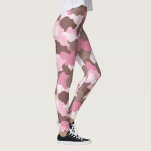 Rosa Camouflage Leggings
