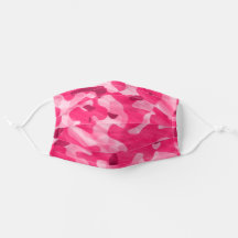 Rosa Camouflage| Maske