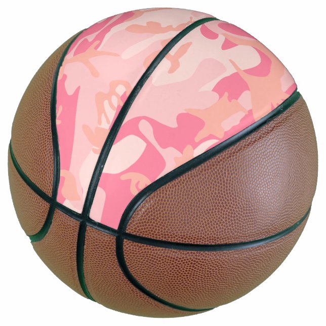Rosa Camouflage, Militär, Armee Basketball (angewinkelt)