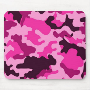 Rosa Camouflage Mousepad