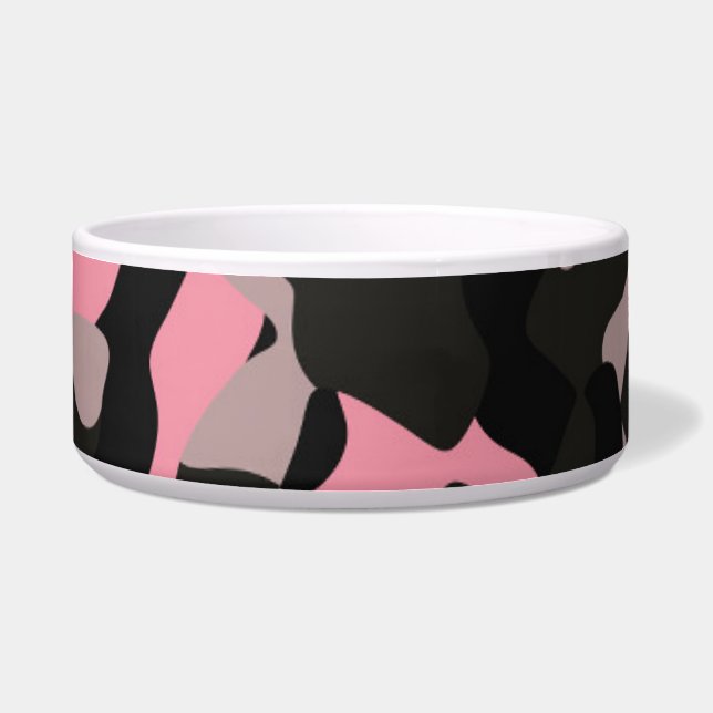 Rosa Camouflage Napf (Vorderseite)