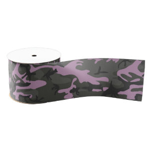 Rosa Camouflage Ripsband