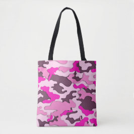 Rosa Camouflage-/Taschen-Tasche