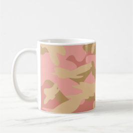 Rosa Camouflage Tasse