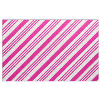 Rosa Candy Cane Streifen Art 1 Stoff